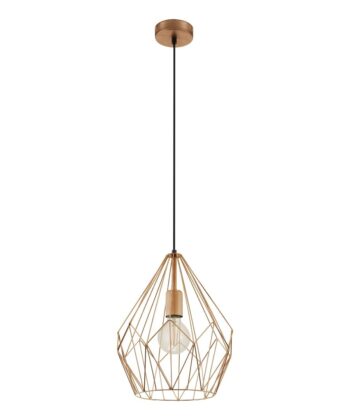Suspensão Carlton Cobre 31 cm