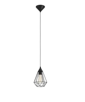 Suspensão Tarbes Preta 17.5cm