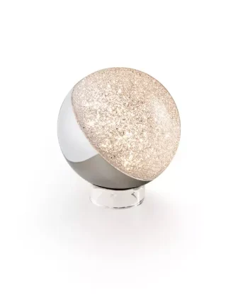 Candeeiro de Mesa Sphere Cromado 12cm