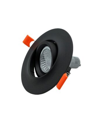 Aro de Embutir Orientável NC2161 Preto