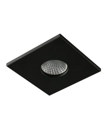 Aro de Embutir NC1855 Quadrado Preto