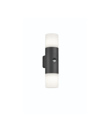 Aplique Hoosic Antracite 2L com Sensor