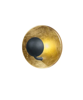 Aplique Aurora Preto e Dourado
