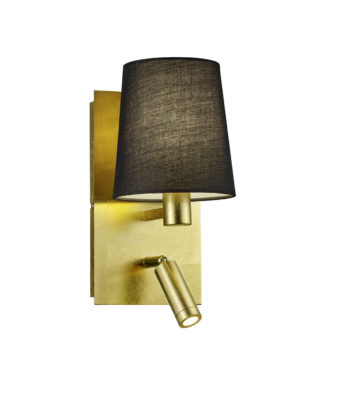 Aplique Marriot Preto e Dourado