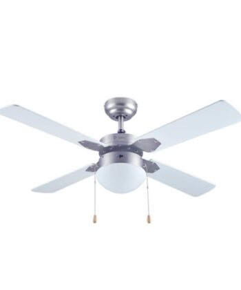Ventilador Madeira Branca