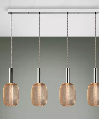Suspensão Micron Cromado e Dourado 4L