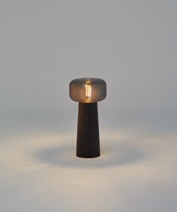 Candeeiro de Mesa Faro Preto