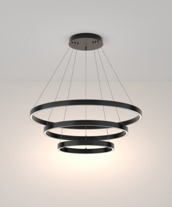 Suspensão Rim Preto Mate 80cm 3L