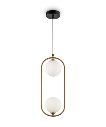 Suspensão Ring Dourado 2L