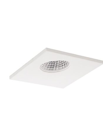 Aro de Embutir NC1761 Quadrado Branco