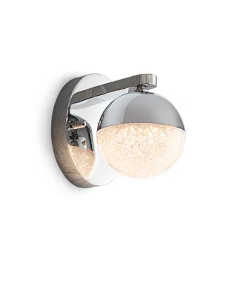 Aplique Sphere Cromado 12cm