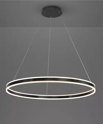 Suspensão Helia Preto 100cm
