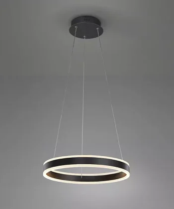 Suspensão Helia Preto 50cm