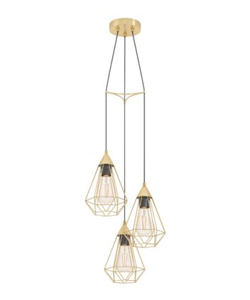 Suspensão Tarbes Dourado 3L