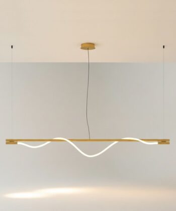 Suspensão Tau Dourado 180cm