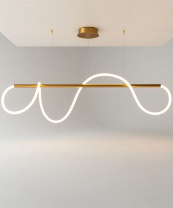 Suspensão Tau Dourado 140cm