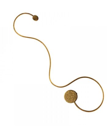 Aplique Grafos Dourado 94cm