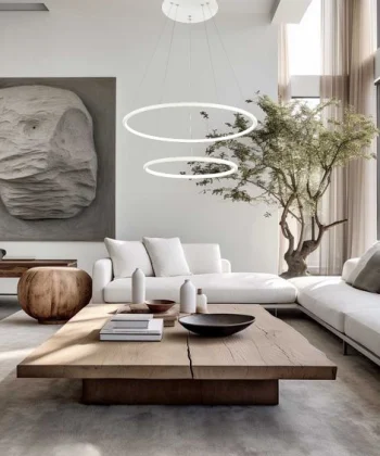 Suspensão Nola Branco 60cm 2L