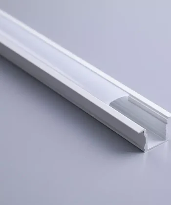 Perfil 2m Branco p/ Fita LED c/ Difusor Fosco 17.3x15.3mm