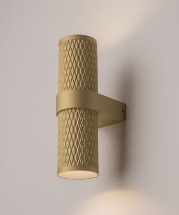 Aplique Focus Design Dourado 2L