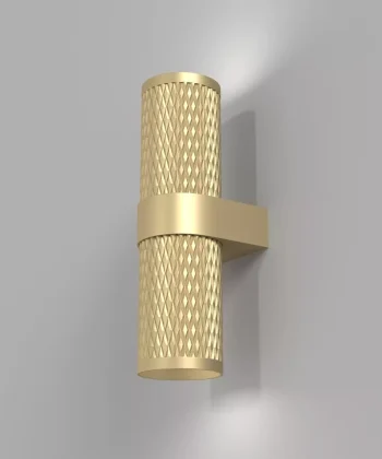 Aplique Focus Design Dourado 2L