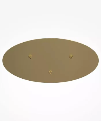 Base Dourada Rim 3 Furos