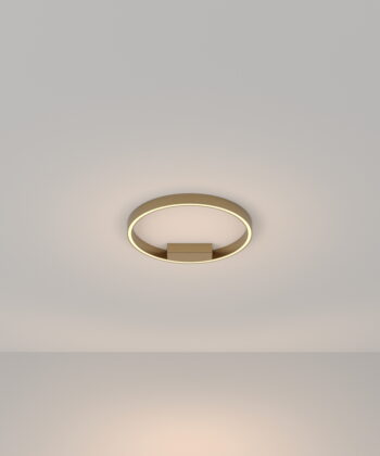Plafon Rim Ouro Mate 40cm