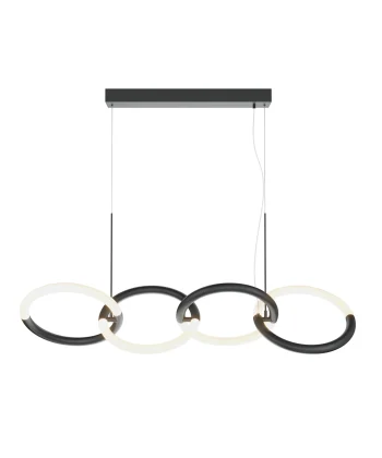 Suspensão Linear Node Preto 4L