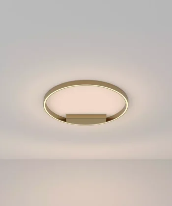 Plafon Rim Ouro Mate 60cm