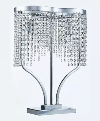 Candeeiro de Mesa Toils Cromado 2L