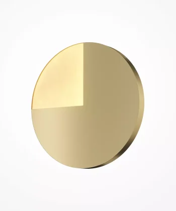 Aplique Jupiter Dourado 44.8cm