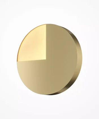 Aplique Jupiter Dourado 25cm