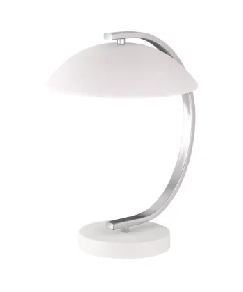 Candeeiro Secretária Retro Branco