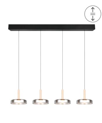 Suspensão Linear Celeste 4L