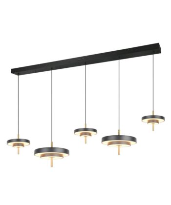 Suspensão Linear Keaton Preto