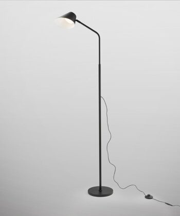 Candeeiro de Pé Esino Preto 1L com Comando